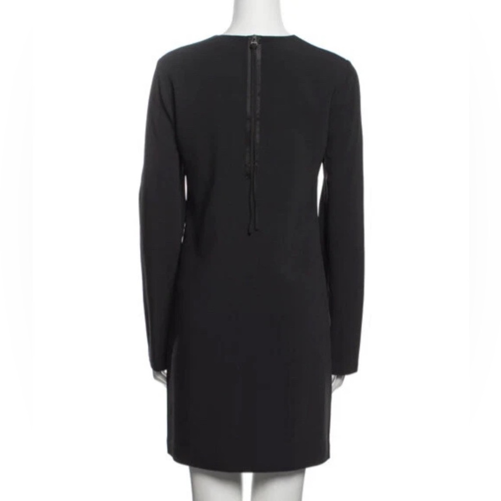 Helmut Lang Black Long Sleeve shift dress M $295 - Picture 4 of 14